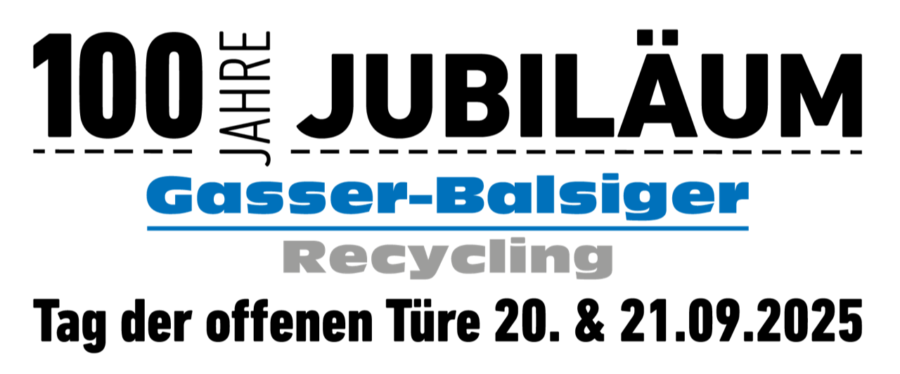 Jubiläum Gasser-Balsiger Recycling
